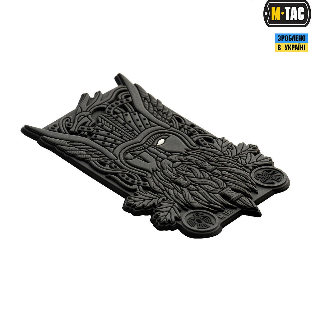 Нашивка M-Tac Odin 3D PVC Dark Grey Фото 2